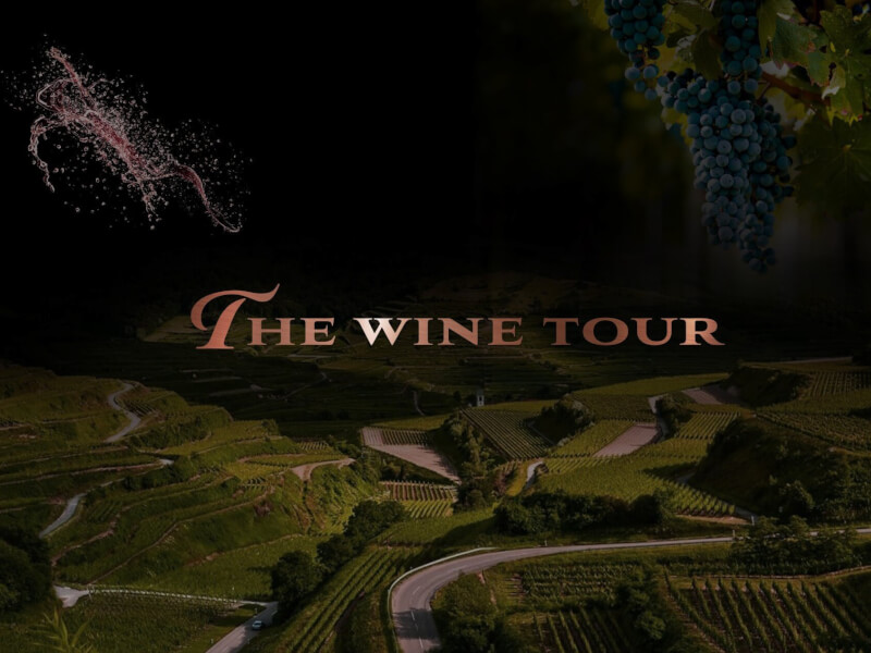The Wine Tour website banner 2