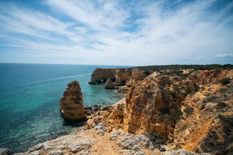 algarve carvoeiro and nearby beaches cliffs 8_1